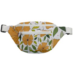 Flower Petal Plant Leaves Fanny Pack