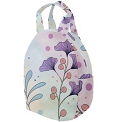 Flower Paint Flora Nature Plant Travel Backpack by Maspions