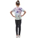 Flower Paint Flora Nature Plant Kids  Mesh Piece T-Shirt View2