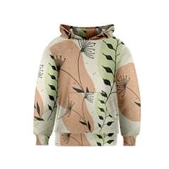 Flora Floral Flower Nature Plant Doodle Kids  Pullover Hoodie