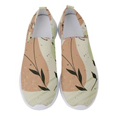 Flora Floral Flower Nature Plant Doodle Women s Slip On Sneakers