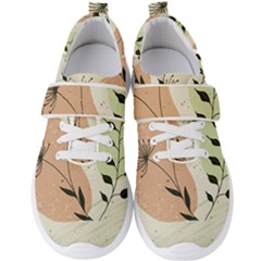 Flora Floral Flower Nature Plant Doodle Men s Velcro Strap Shoes by Maspions