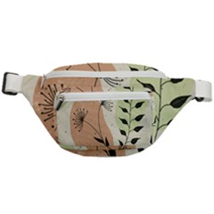 Flora Floral Flower Nature Plant Doodle Fanny Pack