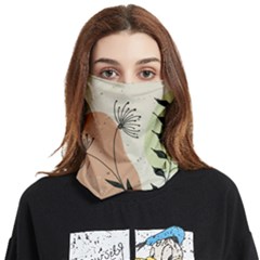 Flora Floral Flower Nature Plant Doodle Face Covering Bandana (two Sides)