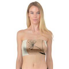 Flora Floral Flower Nature Plant Doodle Bandeau Top