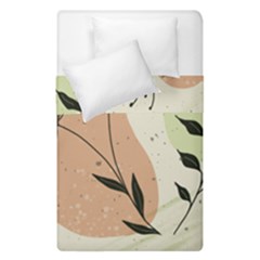 Flora Floral Flower Nature Plant Doodle Duvet Cover Double Side (single Size)