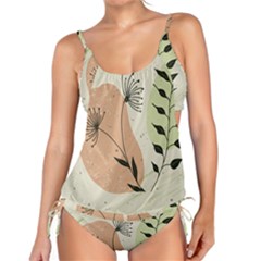 Flora Floral Flower Nature Plant Doodle Tankini Set