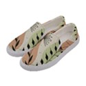 Flora Floral Flower Nature Plant Doodle Women s Canvas Slip Ons View2