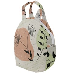 Flora Floral Flower Nature Plant Doodle Travel Backpack by Maspions