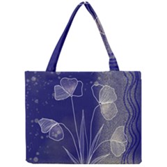 Flower Nature Abstract Art Mini Tote Bag