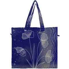 Flower Nature Abstract Art Canvas Travel Bag