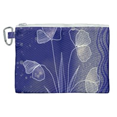 Flower Nature Abstract Art Canvas Cosmetic Bag (xl)