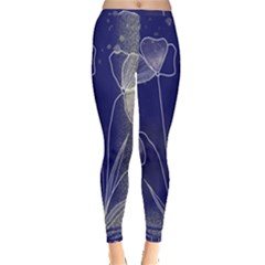 Flower Nature Abstract Art Inside Out Leggings