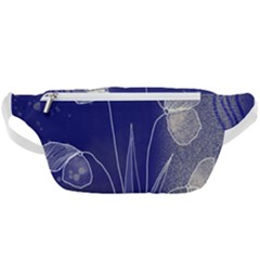 Flower Nature Abstract Art Waist Bag 