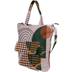 Line Forms Art Drawing Background Shoulder Tote Bag by Maspions