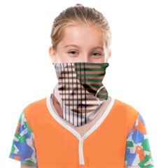 Line Forms Art Drawing Background Face Covering Bandana (kids)