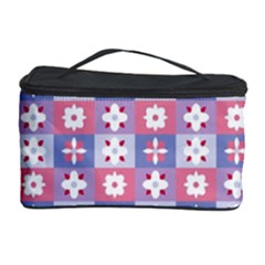 Flower Art Pattern Geometric Cosmetic Storage Case