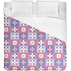 Flower Art Pattern Geometric Duvet Cover (king Size)