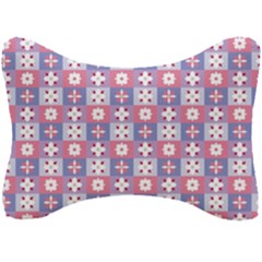 Flower Art Pattern Geometric Seat Head Rest Cushion