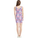 Flower Art Pattern Geometric Women s Wrestling Singlet View2