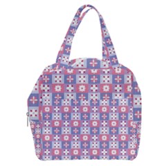 Flower Art Pattern Geometric Boxy Hand Bag