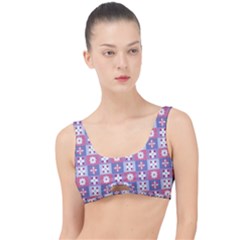 Flower Art Pattern Geometric The Little Details Bikini Top