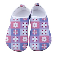 Flower Art Pattern Geometric Kids  Sock-style Water Shoes