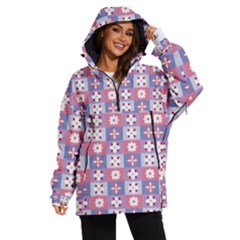 Flower Art Pattern Geometric Women s Ski And Snowboard Waterproof Breathable Jacket