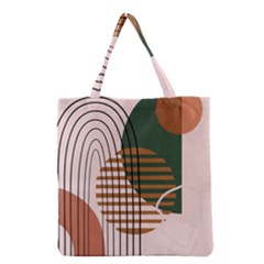 Line Forms Art Drawing Background Grocery Tote Bag