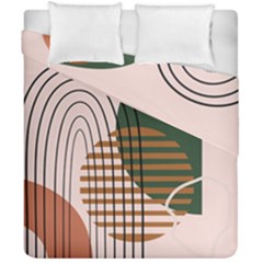 Line Forms Art Drawing Background Duvet Cover Double Side (california King Size)