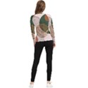 Line Forms Art Drawing Background Women s Long Sleeve Rash Guard View2