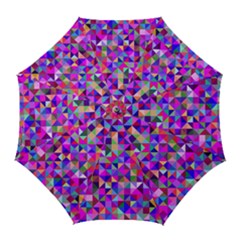 Floor Colorful Triangle Golf Umbrellas