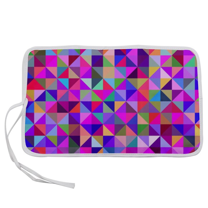 Floor Colorful Triangle Pen Storage Case (M)