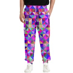 Floor Colorful Triangle Men s Elastic Waist Pants