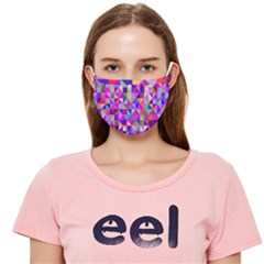 Floor Colorful Triangle Cloth Face Mask (adult)