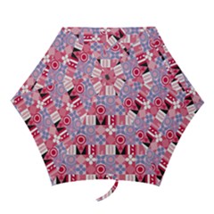 Scandinavian Abstract Pattern Mini Folding Umbrellas