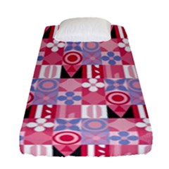 Scandinavian Abstract Pattern Fitted Sheet (single Size) by Maspions