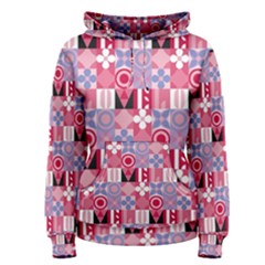 Scandinavian Abstract Pattern Women s Pullover Hoodie