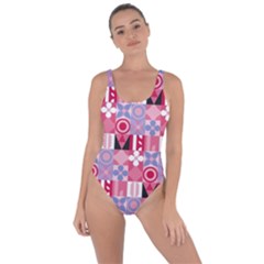 Scandinavian Abstract Pattern Bring Sexy Back Swimsuit