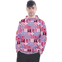 Scandinavian Abstract Pattern Men s Pullover Hoodie