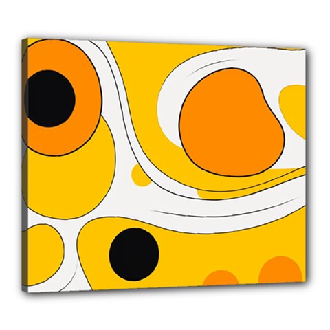 Abstract Pattern Canvas 24  X 20  (stretched)