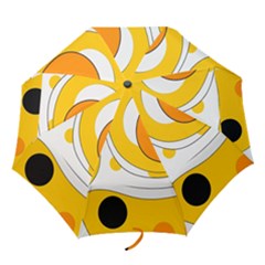 Abstract Pattern Folding Umbrellas