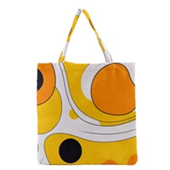 Abstract Pattern Grocery Tote Bag