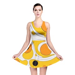 Abstract Pattern Reversible Skater Dress