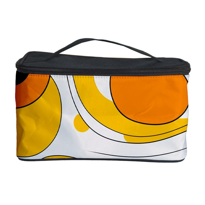 Abstract Pattern Cosmetic Storage Case