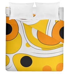 Abstract Pattern Duvet Cover Double Side (queen Size)