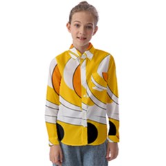 Abstract Pattern Kids  Long Sleeve Shirt