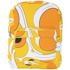 Abstract Pattern Full Print Backpack