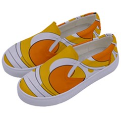 Abstract Pattern Kids  Canvas Slip Ons