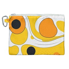 Abstract Pattern Canvas Cosmetic Bag (xl)